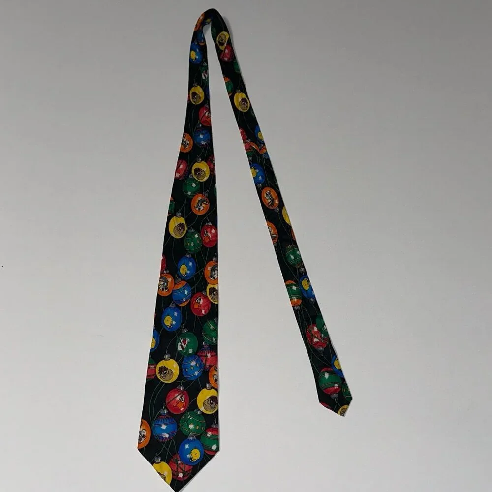 1995 MENS LOONEY TUNES MANIA TIE